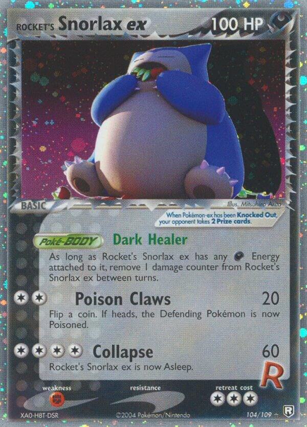 Rocket's Snorlax Ex