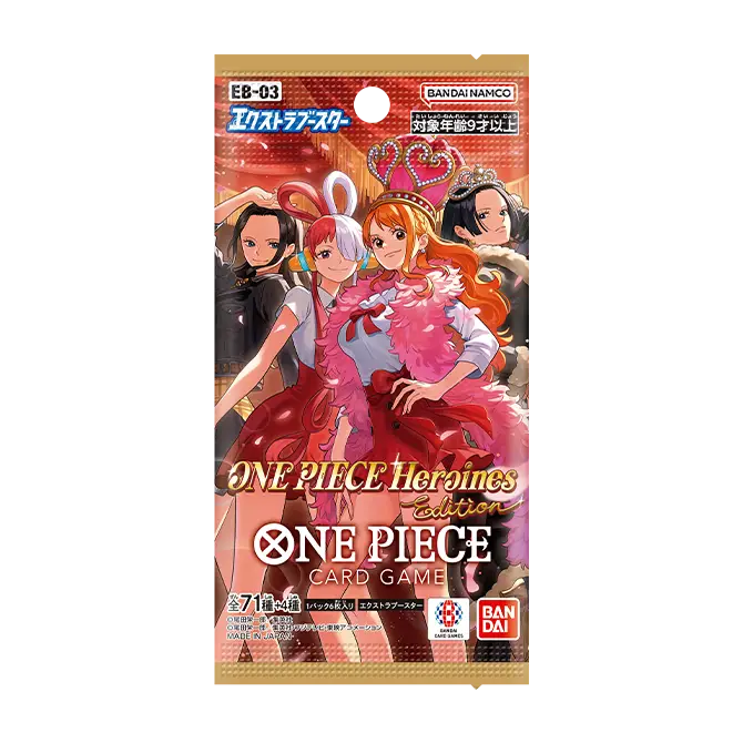 One Piece Card Game Extra Booster Heroines Edition Booster Pack (EB03)