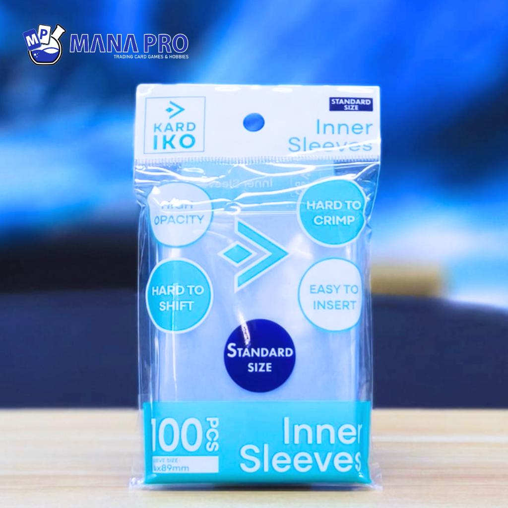 KARDIKO Inner Sleeves Standard Size Clear