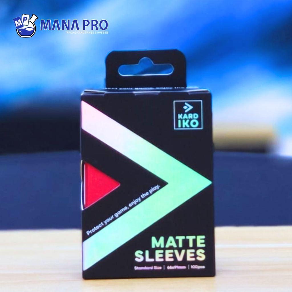 KARDIKO Standard Size Sleeves Matte Red