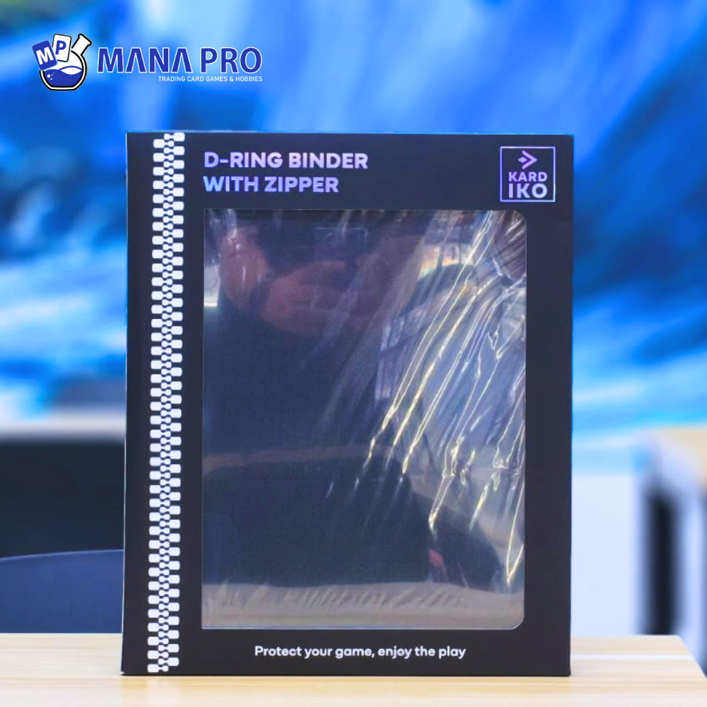 KARDIKO D-Ring-Binder with Zipper Black