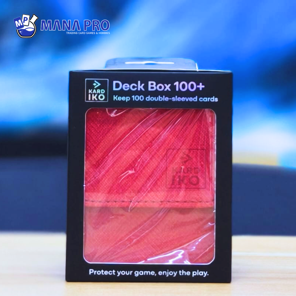 KARDIKO Classic Red 100+ Deck Box