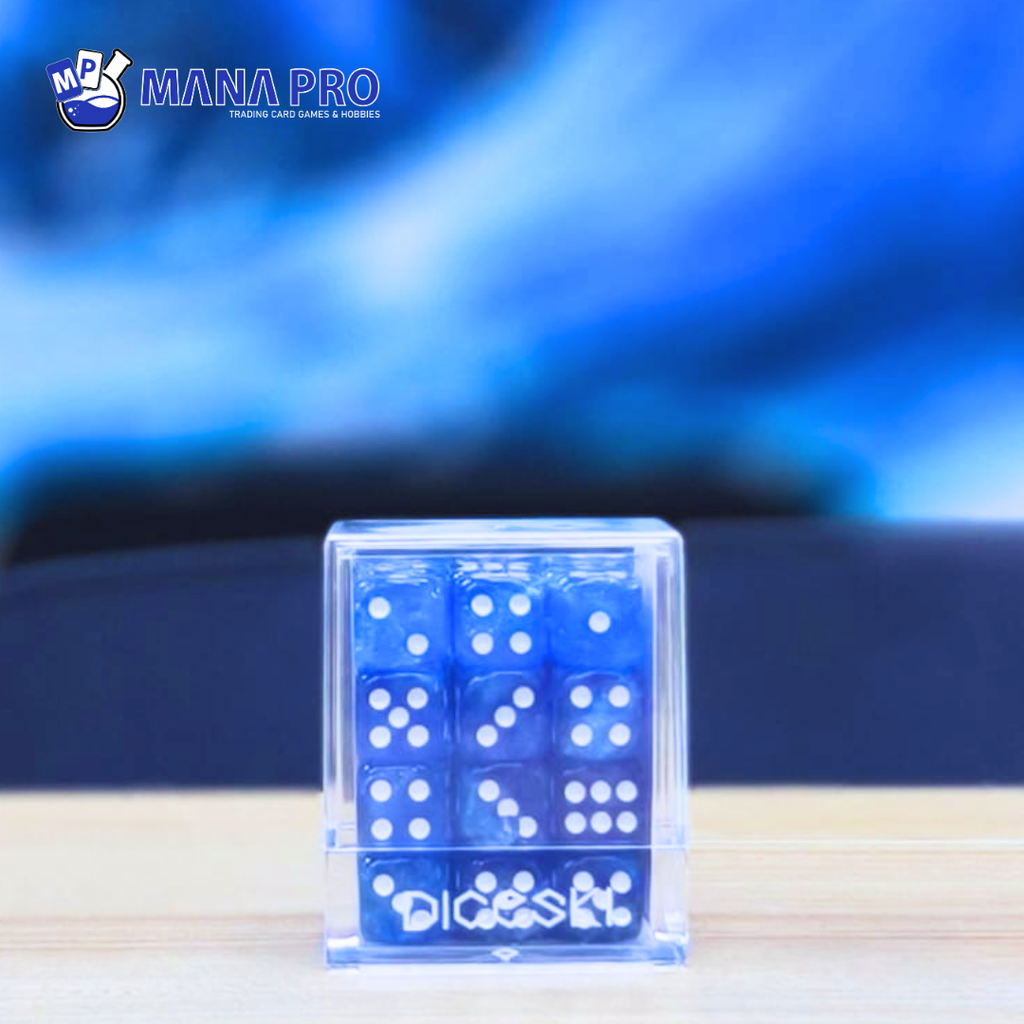 DICESKI Chameleon 12mm D6 Deep Blue (36 Dice)