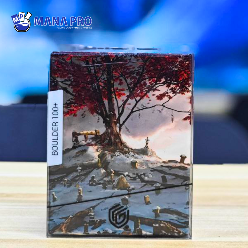 Ultimate Guard Rte Boulder 100+ "Artist Edition #2 Mario Renaud" - In Icy Bloom