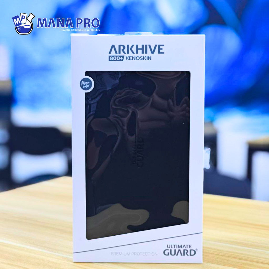 Ultimate Guard Arkhive 800+ Xenoskin Monocolor Black Deck Case Box