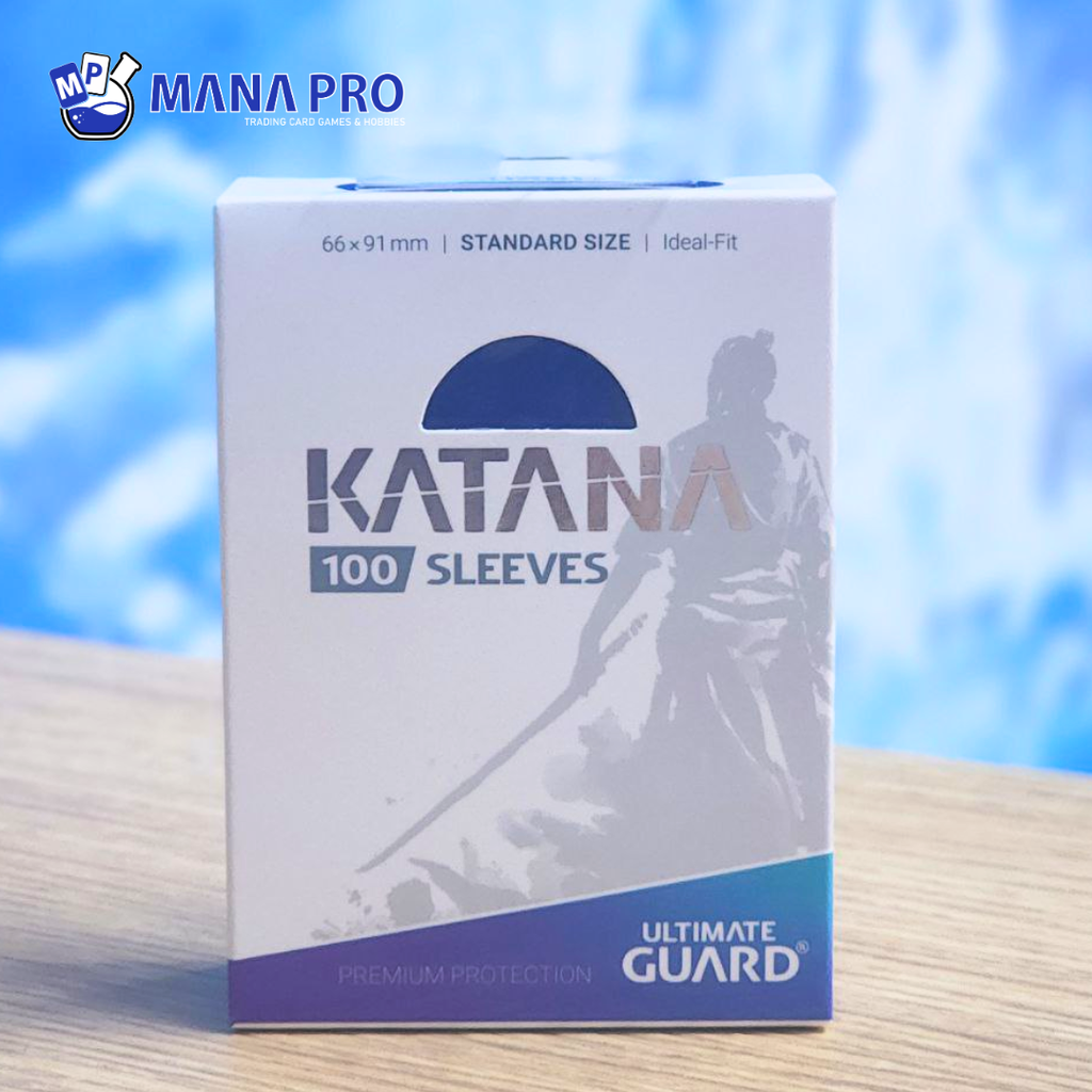 Ultimate Guard Katana Blue Sleeves Standard Size