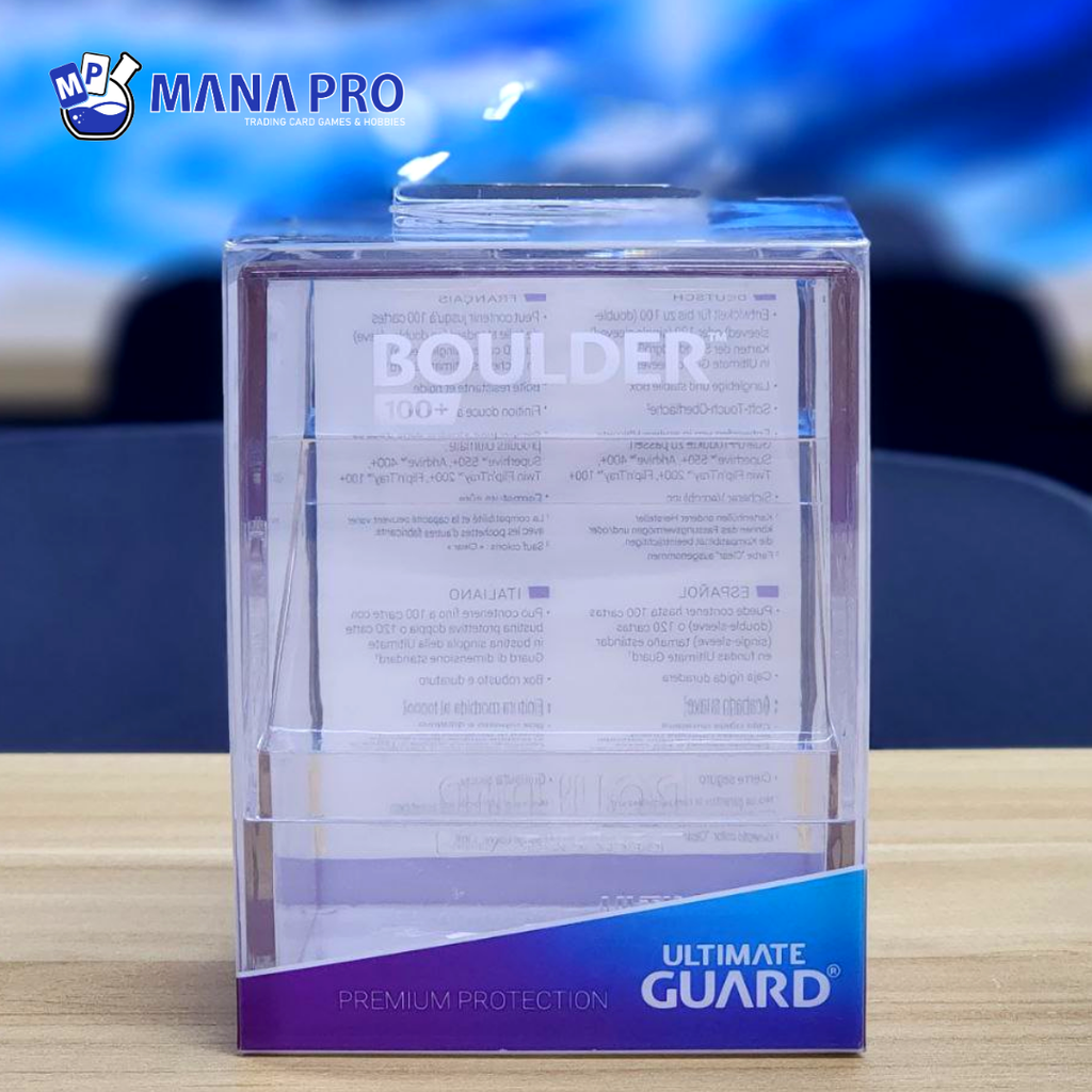 Ultimate Guard Boulder Clear 100+ Deck Case