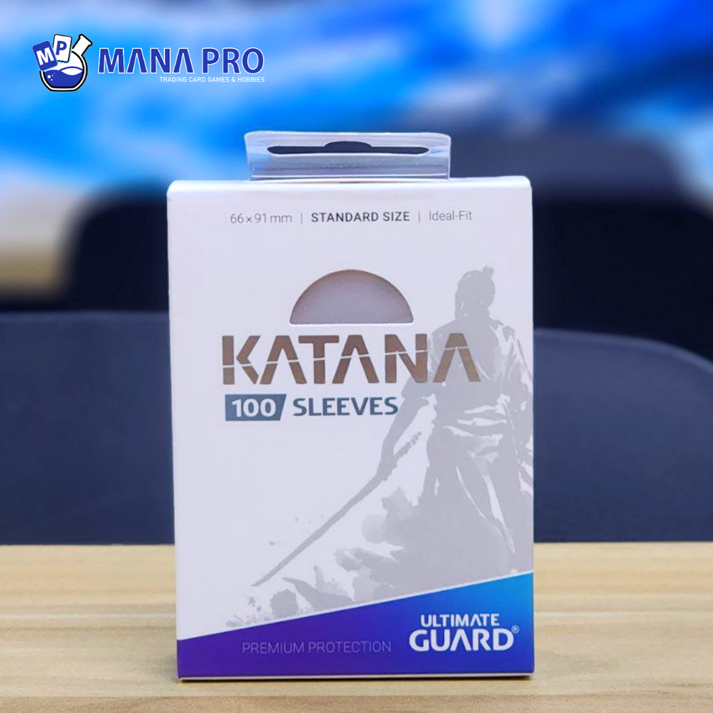 Ultimate Guard Katana Transparent Sleeves Standard Size 100