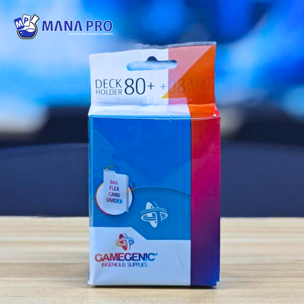 Gamegenic Deck Holder 80+ Blue Deck Box