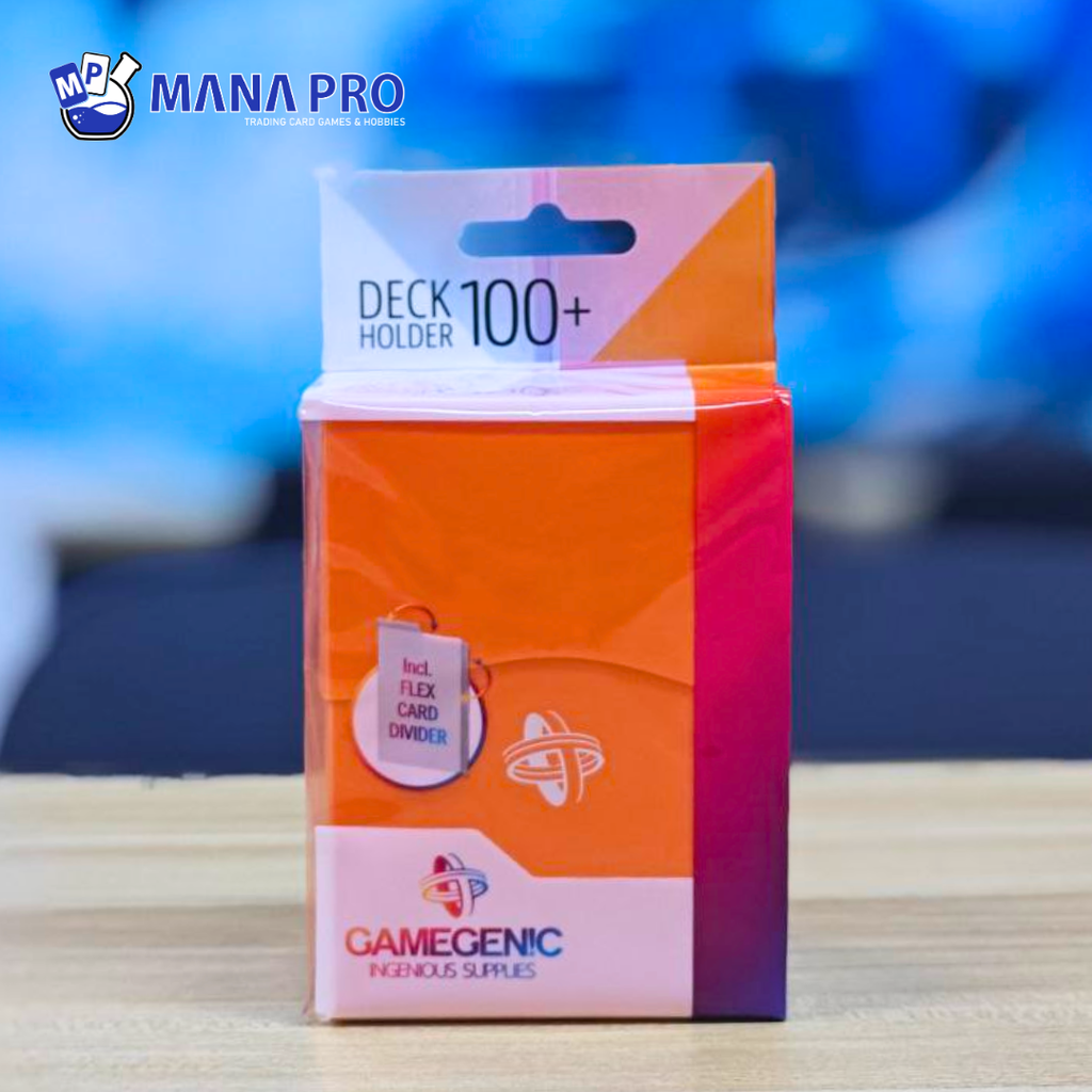 Gamegenic Deck Holder 100+ Orange Deck Box