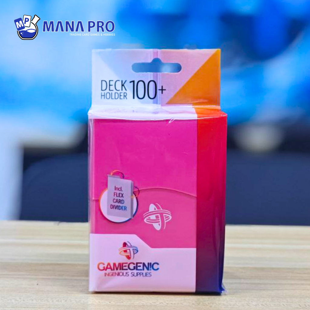 Gamegenic Deck Holder 100+ Pink Deck Box