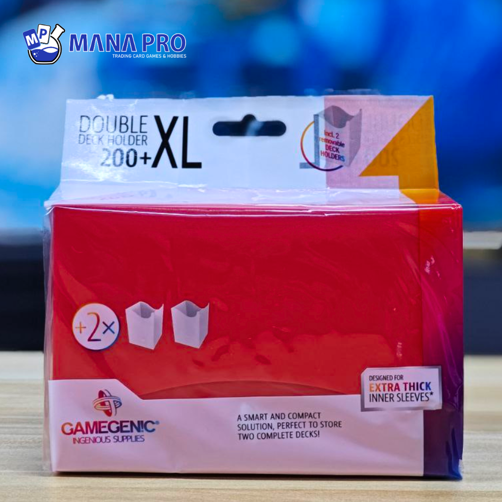 Gamegenic Double Deck Holder 200+ XL Red