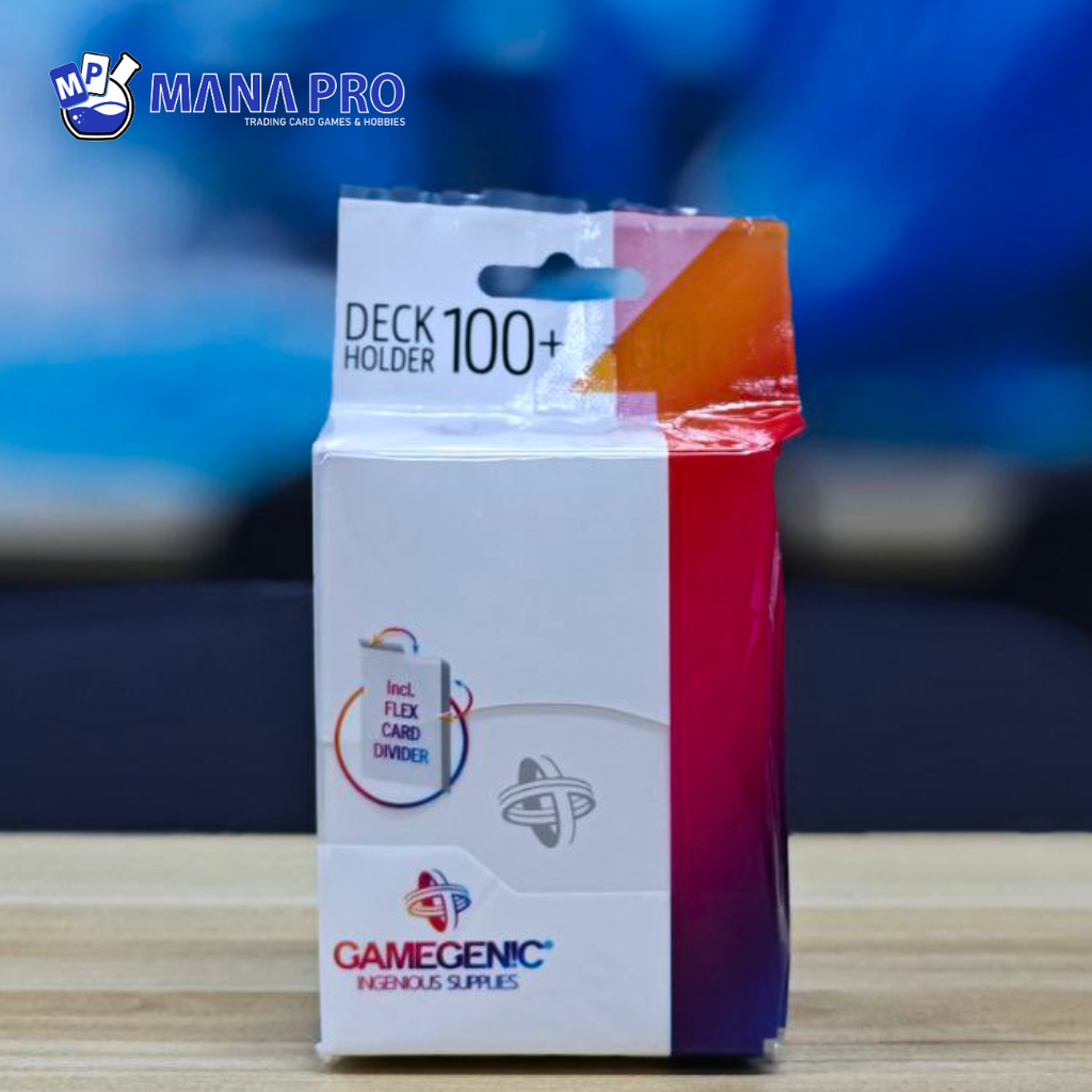 Gamegenic Deck Holder 100+ White Deck Box