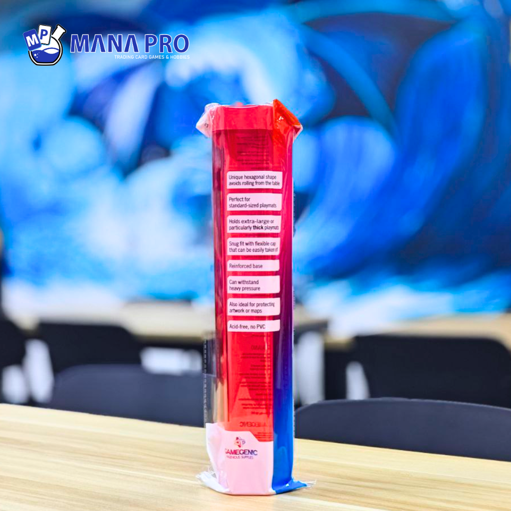Gamegenic Playmat Tube Red