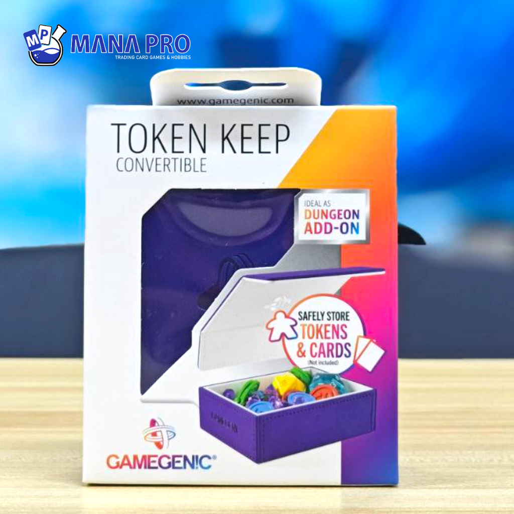 Gamegenic Token Keep Purple & White