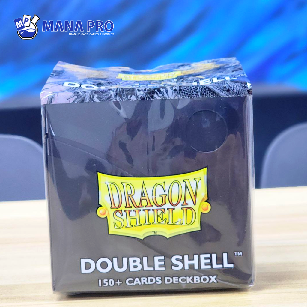 Dragon Shield Shadow Black Double Shell Box
