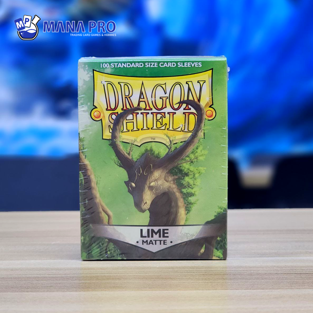 Dragon Shield Lime Matte Standard Sleeve