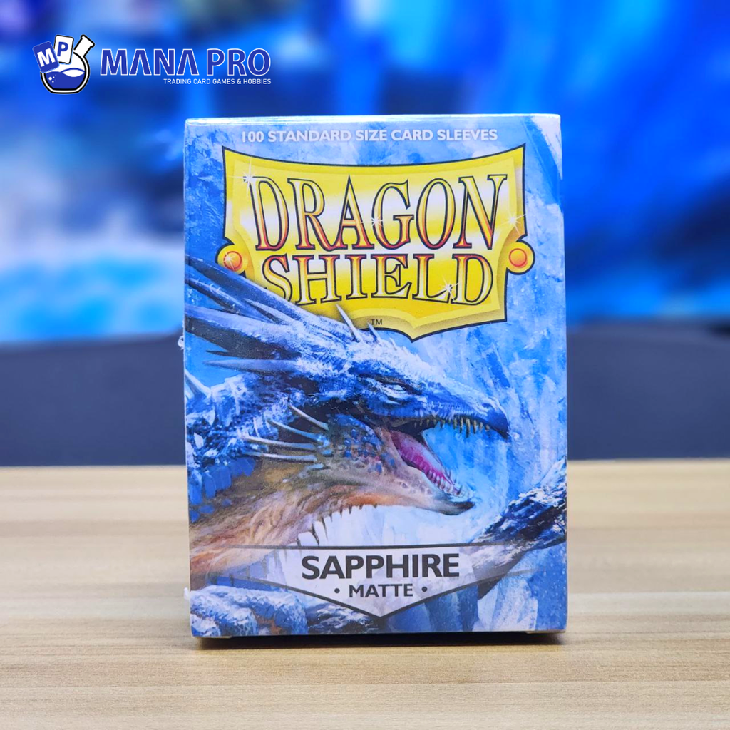 Dragon Shield Sapphire Matte Standard Sleeve