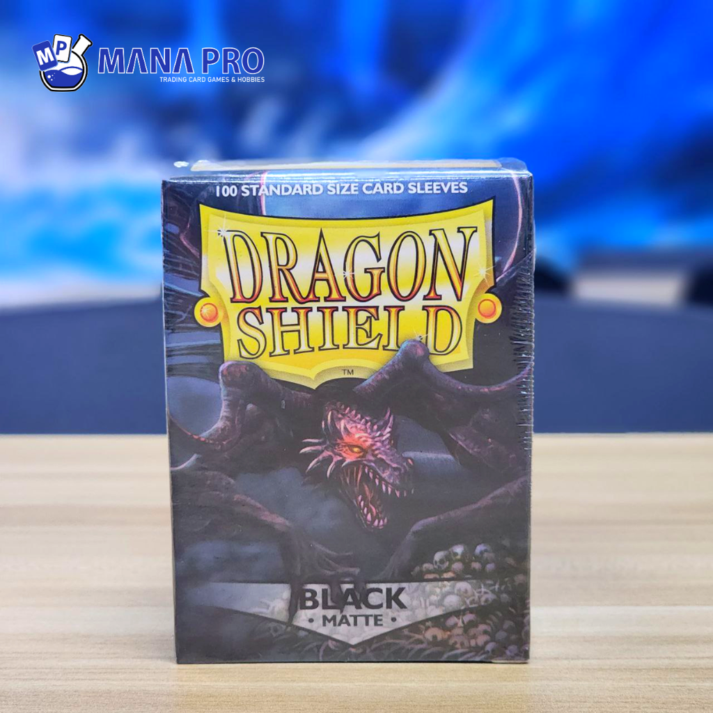 Dragon Shield Black Matte Standard Sleeve
