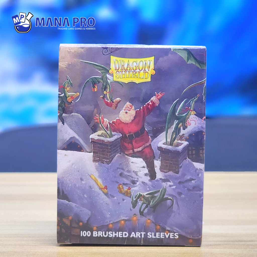 Dragon Shield Christmas Dragon 2023 Brushed Art Sleeve