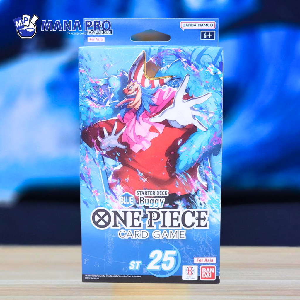 One Piece Card Game Blue Buggy Starter Deck [ST-25] For Asia (English)