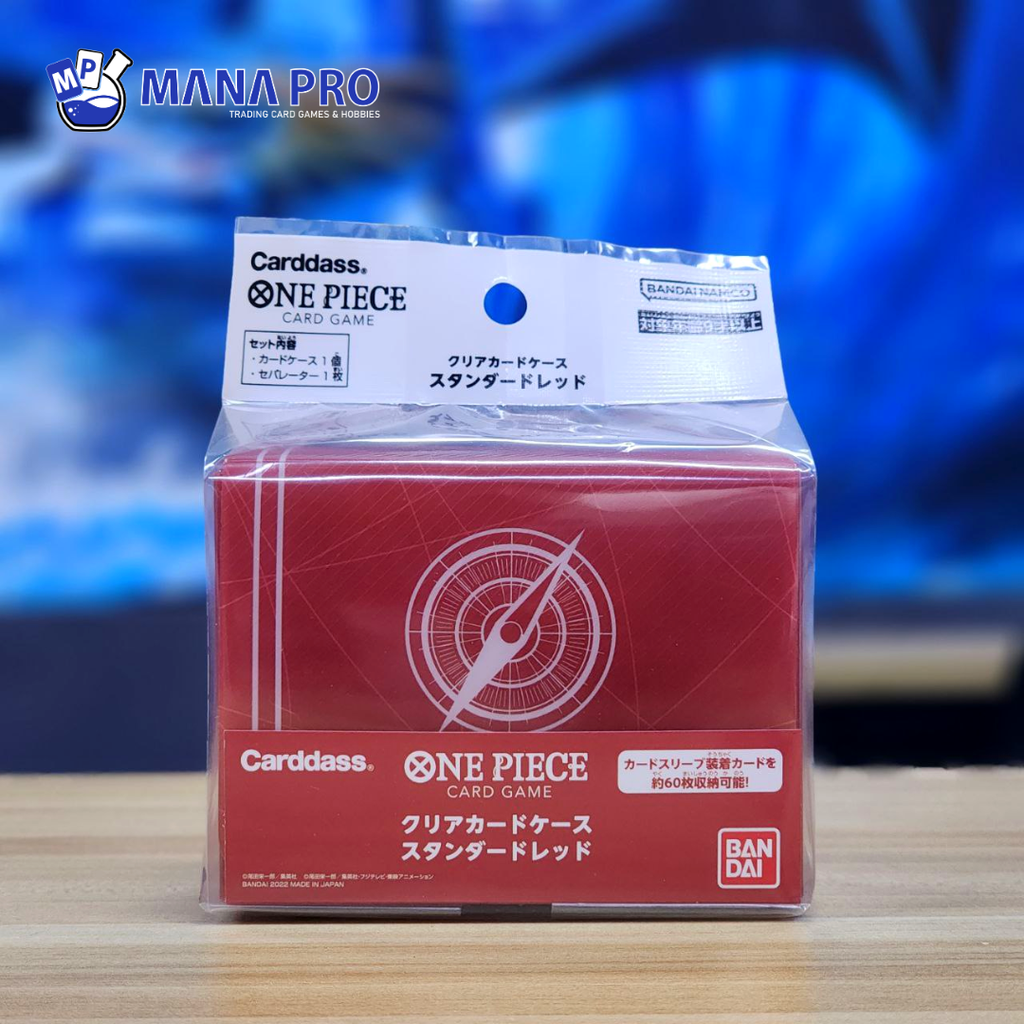 One Piece Card Game Standard Red Card Case 2022