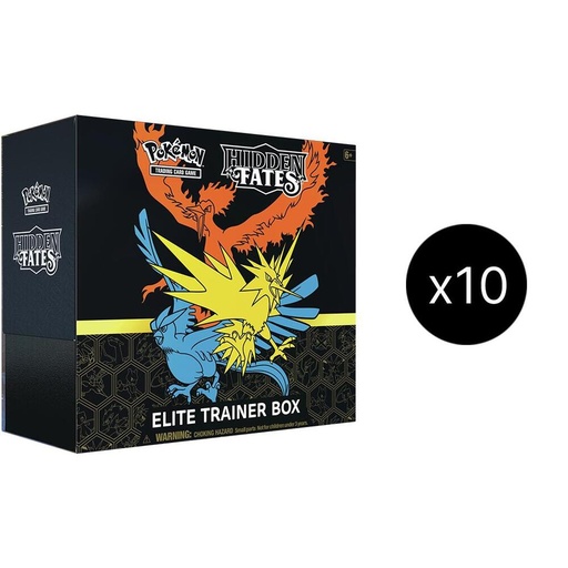 [648466] Hidden Fates Elite Trainer Box Case