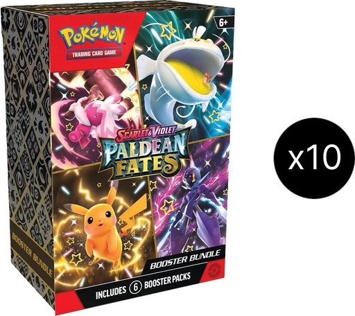 [530704] Paldean Fates Booster Bundle Display