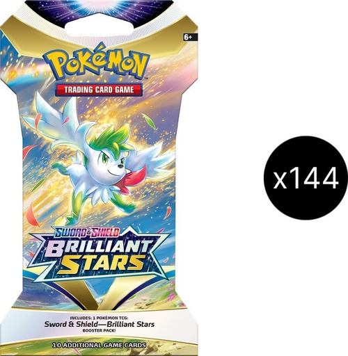 [599964] Brilliant Stars Sleeved Booster Pack Case