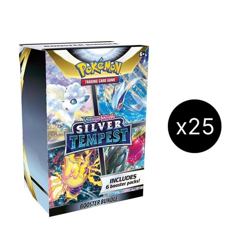 [562366] Silver Tempest Booster Bundle Case
