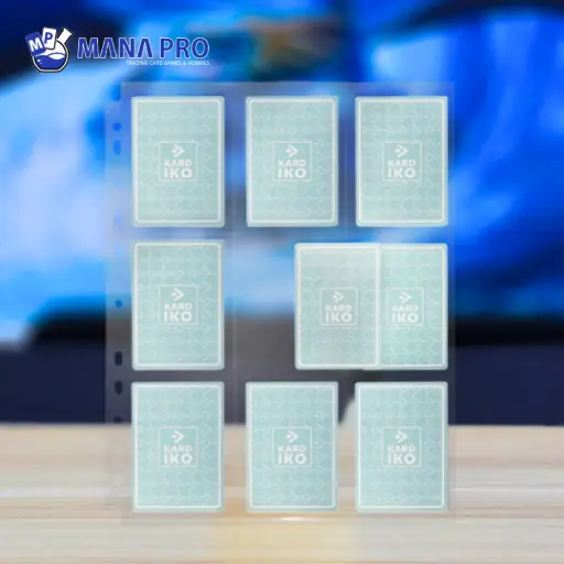 KARDIKO Side-loading Clear 18-Pocket Pages