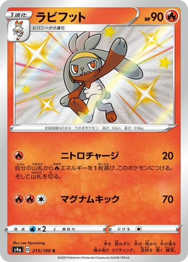 [Raboot S4A 215/190 S JPN] Raboot S4A 215/190 S JPN