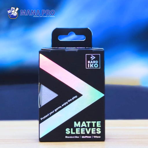 [KIK00018] KARDIKO Standard Size Sleeves Matte Silver