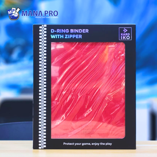 [KIK00037] KARDIKO D-Ring-Binder with Zipper Red