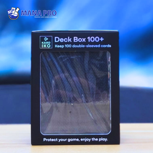 [KIK00028] KARDIKO Classic Black 100+ Deck Box