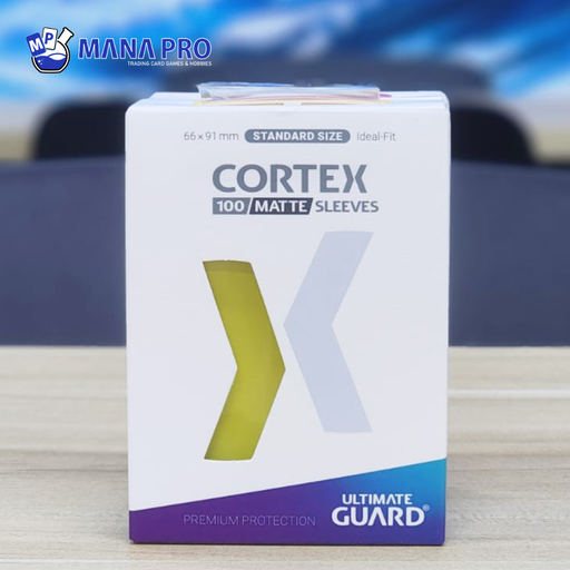 [UGD011163] Ultimate Guard Cortex Matte Yellow Standard Size Sleeve