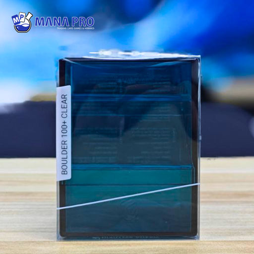 [UGD011512] Ultimate Guard Boulder Clear Malachite 100+ Deck Case