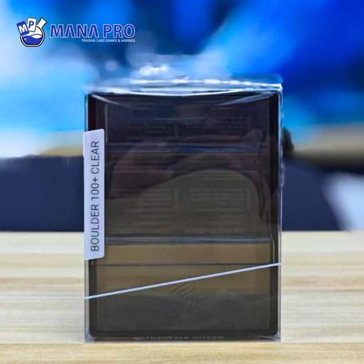 [UGD011513] Ultimate Guard Boulder Clear Onyx 100+ Deck Case