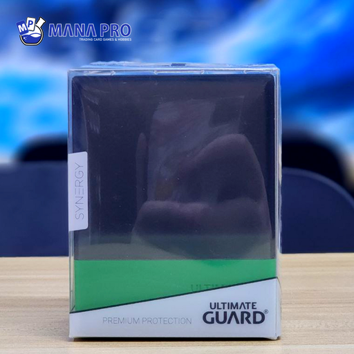 [UGD011334] Ultimate Guard Boulder Black/green 100+ Deck Case Synergy Series