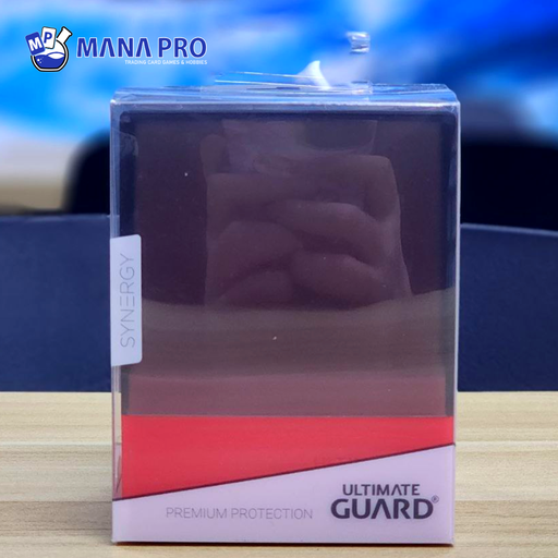 [UGD011336] Ultimate Guard Boulder Blue/red 100+ Deck Case Synergy Series