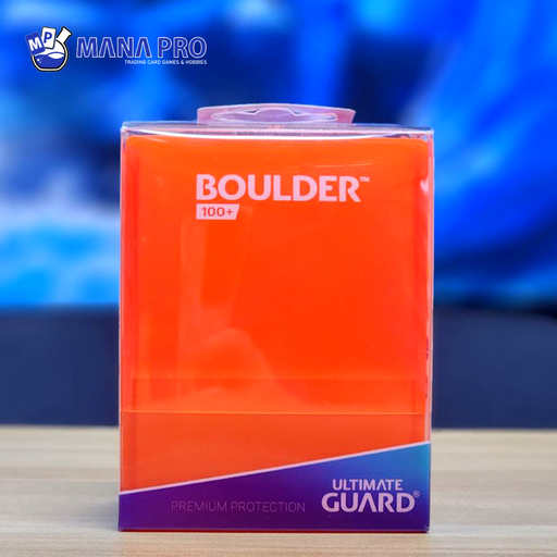 [UGD010846] Ultimate Guard Boulder Orange Topaz 100+ Deck Case