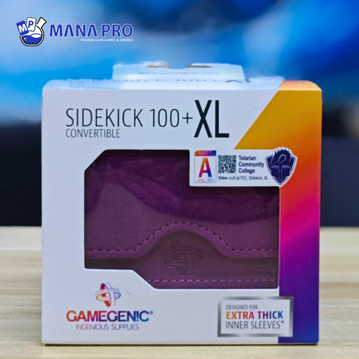 [GGS20095ML] Gamegenic Sidekick 100+ XL Purple Convertible