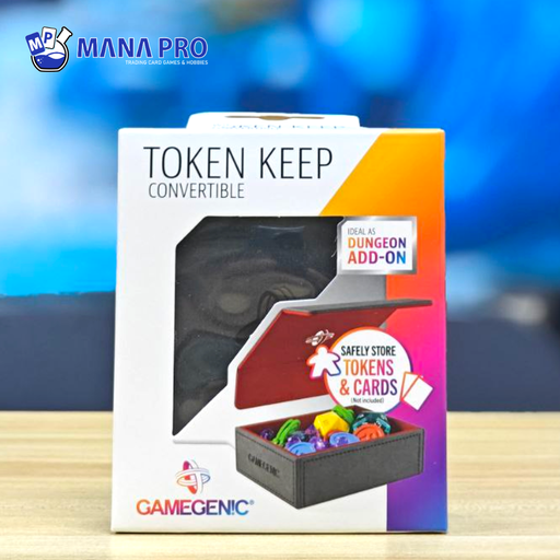 [GGS20152ML] Gamegenic Token Keep Gray & Red