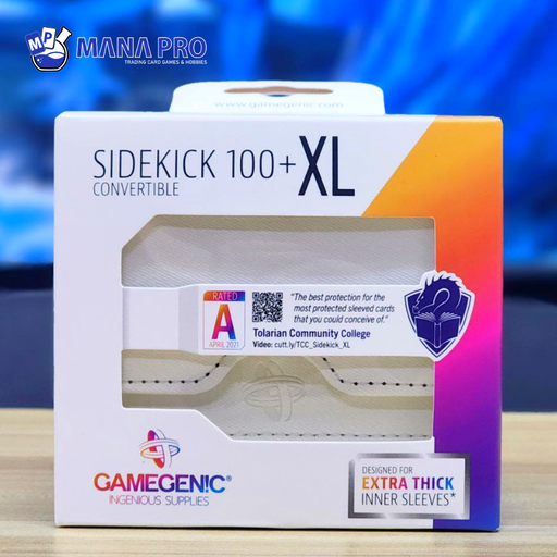 [GGS20119ML] Gamegenic Sidekick 100+ XL White Convertible