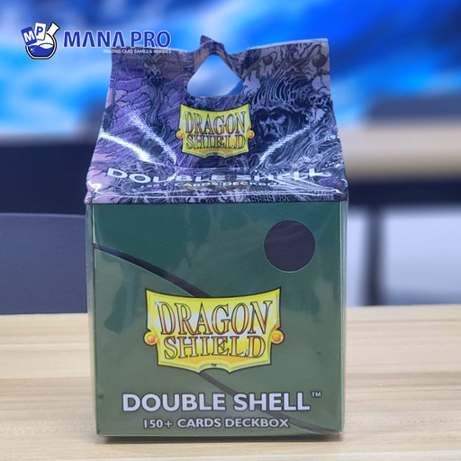 [AT-30651] Dragon Shield Forest Green & Black Double Shell Box