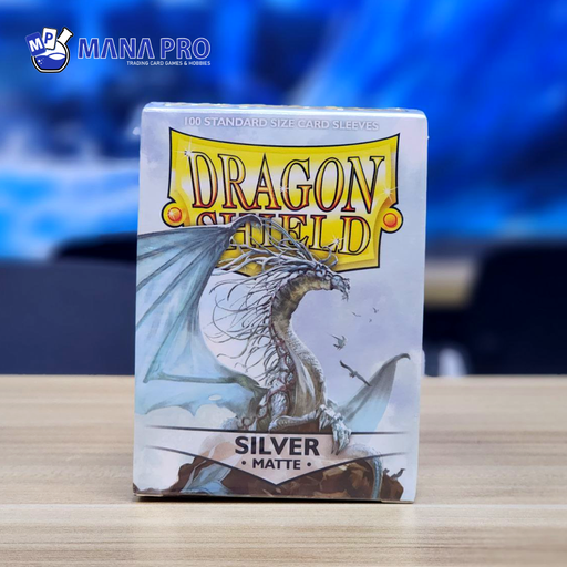 [AT-11008] Dragon Shield Silver Matte Standard Sleeve