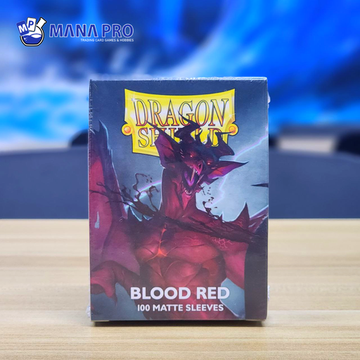 [AT-11050] Dragon Shield Blood Red Matte Standard Sleeve