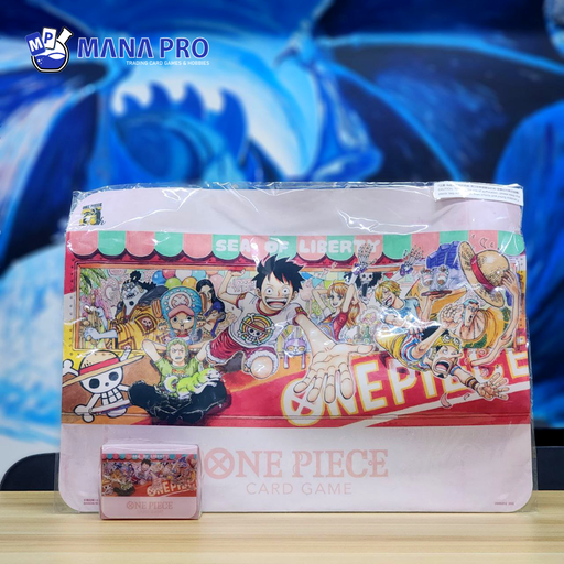 [One Piece Card Game Playmat And Card Case Set 25th Edition] One Piece Card Game Playmat And Card Case Set 25th Edition