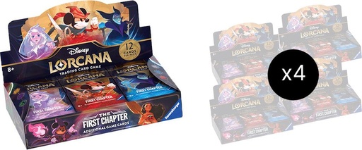 [485258] Disney Lorcana: The First Chapter Booster Box Case